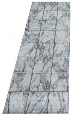 Dywan ekskluzywny Naxos marmur szaro-brązowy 80 cm x 250 cm
