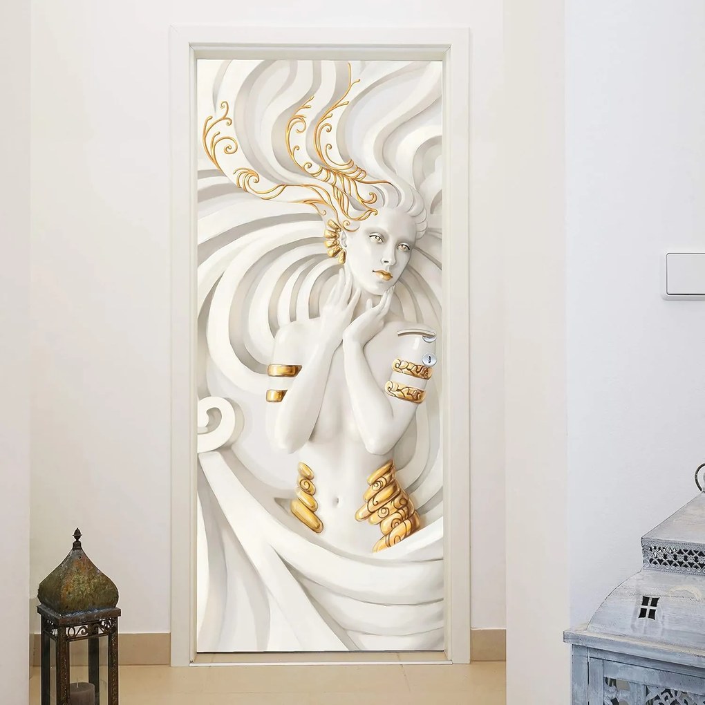 Fototapeta na drzwi GOLDEN MERMAID 86x200 cm