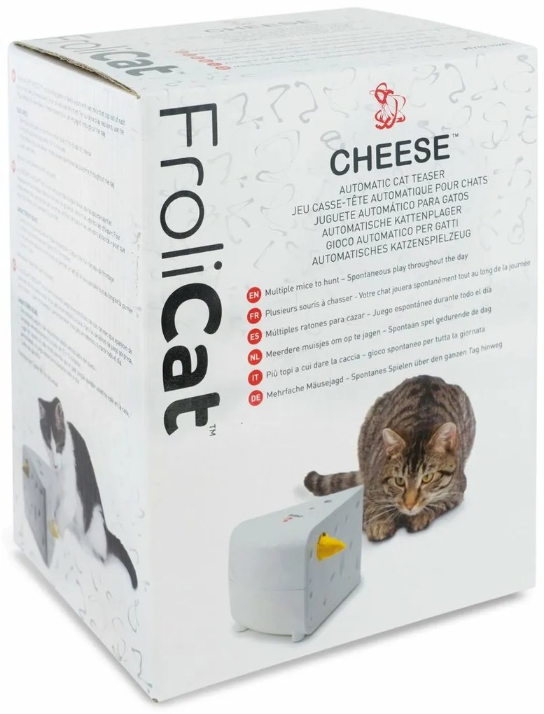 FroliCat® CHEESE™ Automatyczna zabawka dla kotów