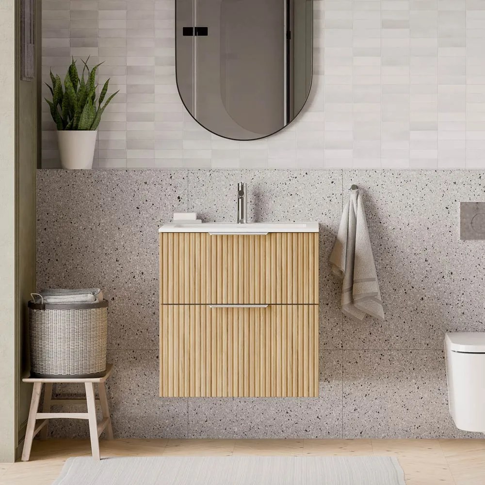 Umywalka Duravit z szafką pod umywalkę TIM 60 cm