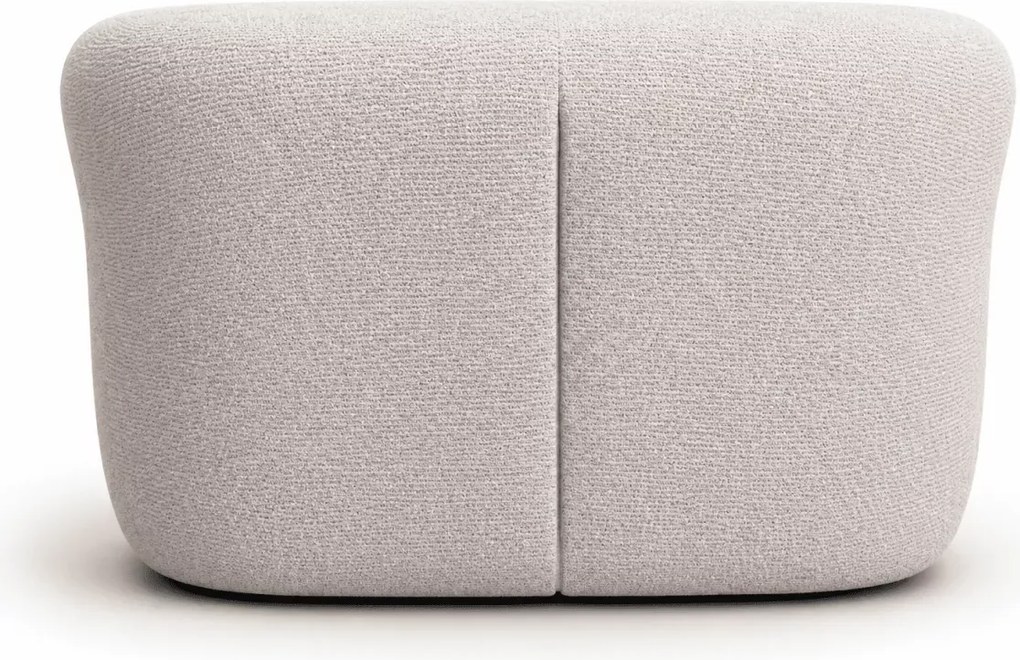 Sofa dwuosobowa Aurelio - nowoczesna zaokrąglona sofa do salonu dostępna w wielu tkaninach i kolorach