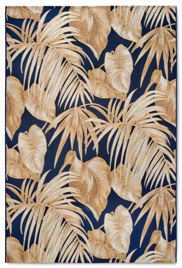 Dywan odpowiedni na zewnątrz w ciemnoniebiesko-złotym kolorze 160x235 cm Oktavie – Villeroy&amp;Boch