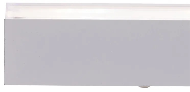 Nowoczesny panel LED biały 100 cm z funkcją ściemniania do ciepłego światła - Ayda Nowoczesny Oswietlenie wewnetrzne