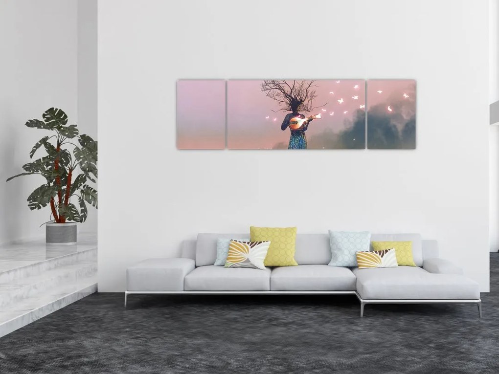 Obraz - Żywa natura (170x50 cm)