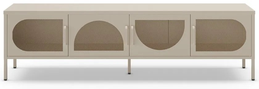 Kremowa szafka pod TV 180x50 cm Tayra – Marckeric
