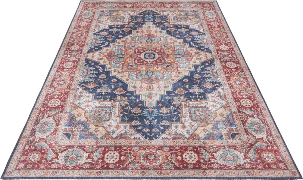 Dywan klasyczny orientalny Asmar indygo niebieski 120 cm x 160 cm