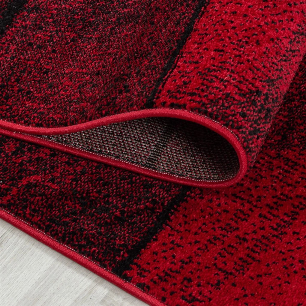 Dywan nowoczesny Beta czerwono-czarny 160 cm x 230 cm