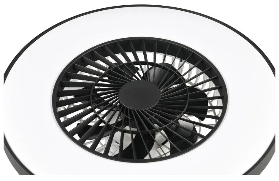 Lampa sufitowa LED w kolorze matowej czerni Halmstad – Reality