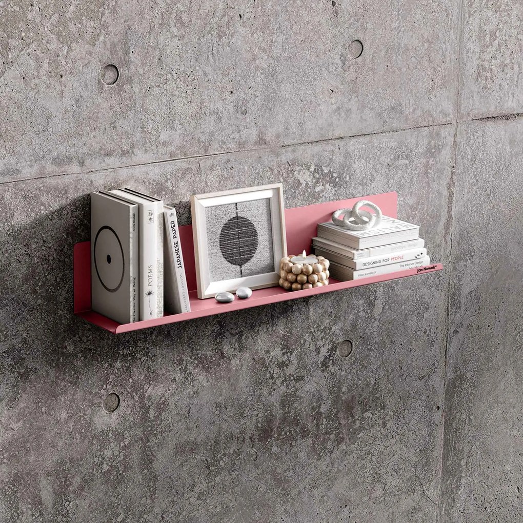 Półka wisząca JOANNE 700 mm, Fresh Style: pudrowy róż