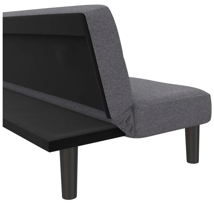 Szara rozkładana sofa 82 cm Alby – Støraa
