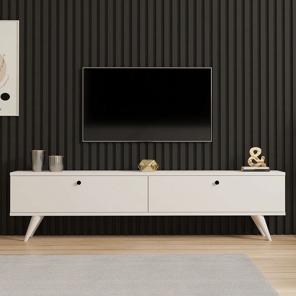 Stolik pod telewizor Paris White