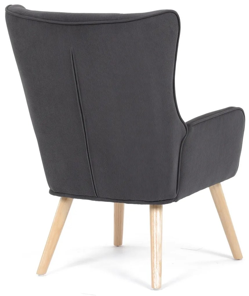 Fotel na uszach GREY2, szary