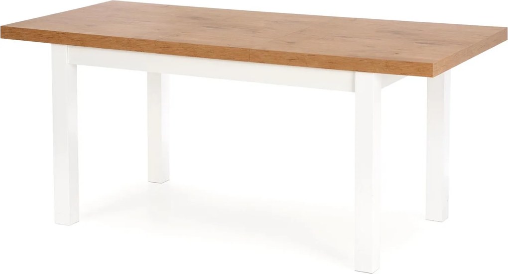 Rozkładany stół do jadalni z blatem w imitacji drewna Tiago