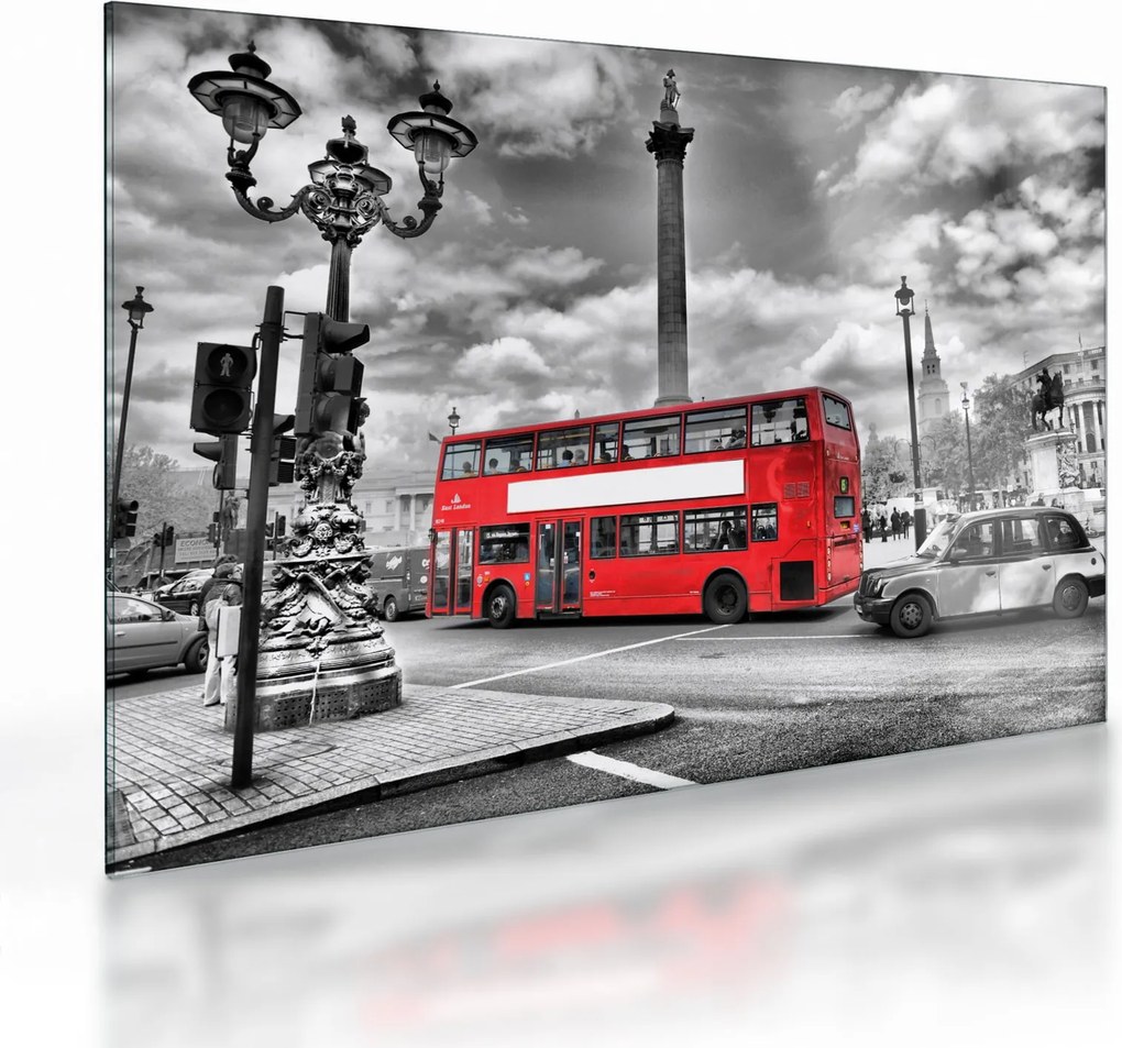 Obraz na szkle - Trafalgar Square (70x50 cm)