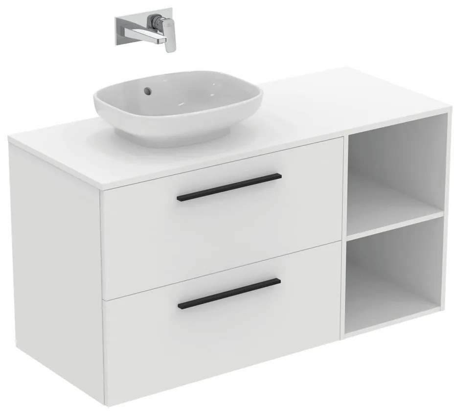 Wisząca szafka pod umywalkę w dekorze dębu 60x63 cm i.Life B – Ideal Standard