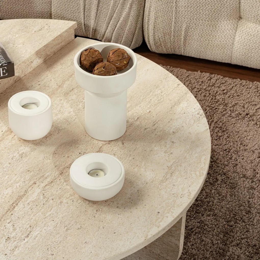 Stolik kawowy Orion Travertine