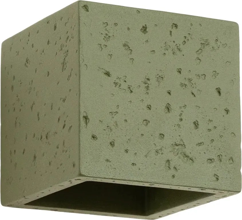 Loftowy zielony kinkiet ścienny - E717-Lenobri