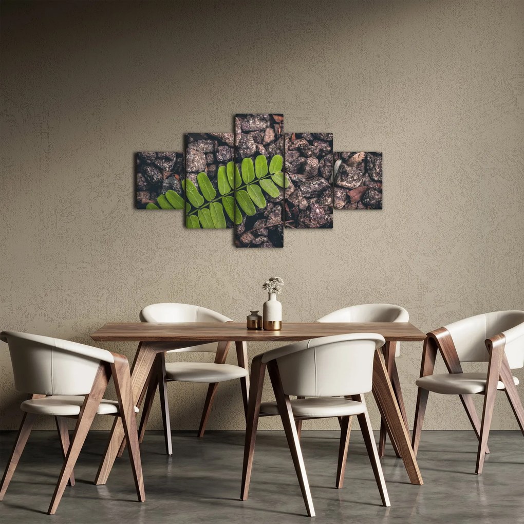 Obraz zielonej rośliny (125x70 cm)