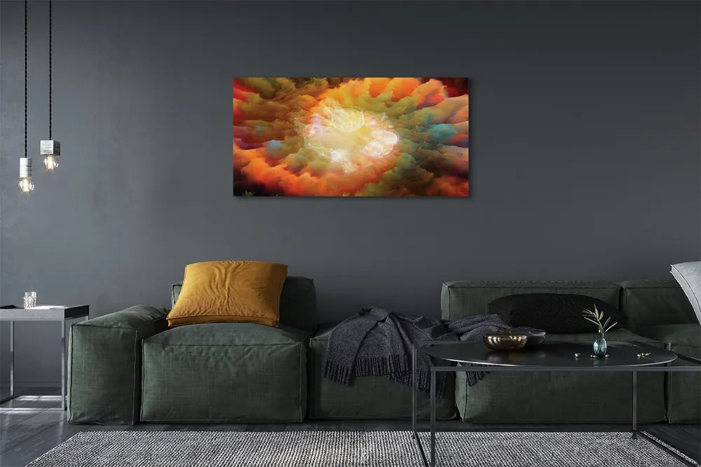 Obraz drukowany na płótnie Głębia Wzorów Fraktalnych