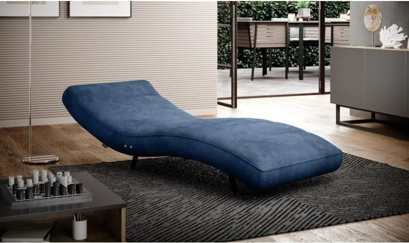 Fotel Szezlong 80 KOBE 1 osobowy w tkanininie MONOLITH WERSAL