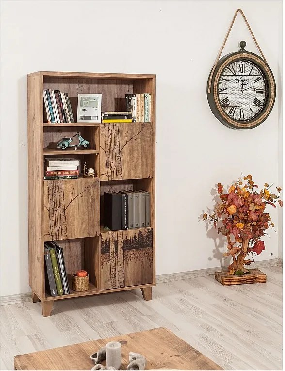 Półka MDF pokryta melaminą – 80 x 152 x 36 cm – Pinheiro Atlântico