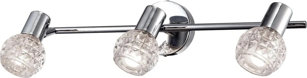 Lampa sufitowa ścienna ze szklanymi reflektorkami - 6X A760 E4-B10