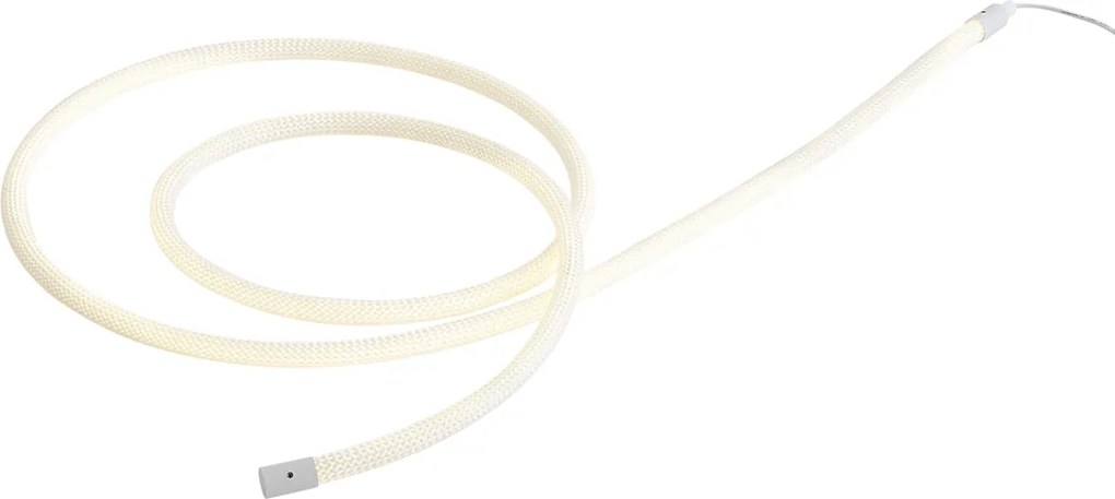 Białe lampki sznurkowe z wtyczką 3m z możliwością ściemniania LED w Kelwinach IP44 - Ropy