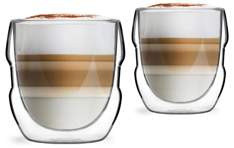 Zestaw 2 szklanek z podwójnymi ściankami Vialli Design Sferico, 250 ml