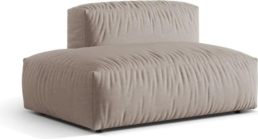 Beżowy moduł sofy (lewostronny) Martina – Micadoni Home