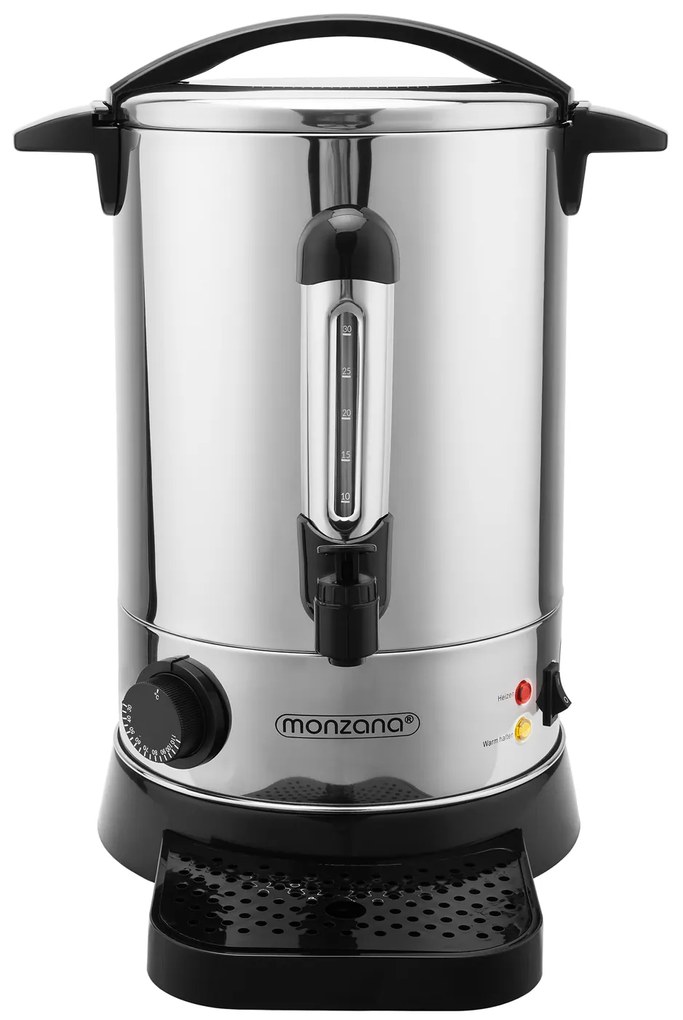 Jurhan Podgrzewacz do wina/herbaty COZY, 6,8l, srebrna
