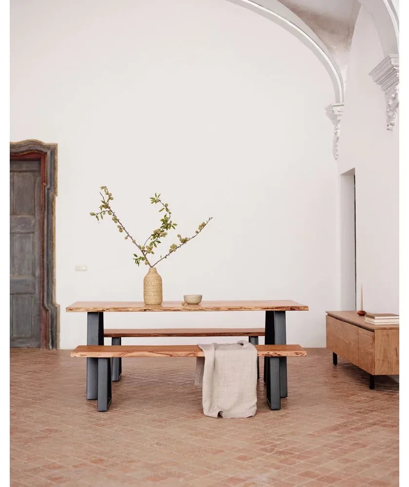 Stół z blatem z drewna akacjowego 90x160 cm Alaia – Kave Home