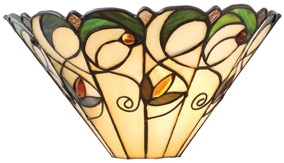 Endon 64198 - Kinkiet Tiffany JAMELIA 1xE14/40W/230V