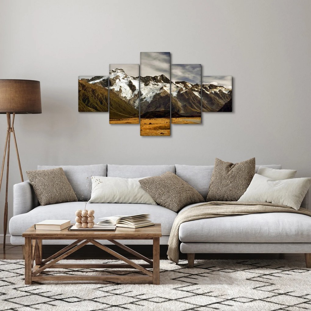Obraz góry Sefton, Nowa Zelandia (125x70 cm)