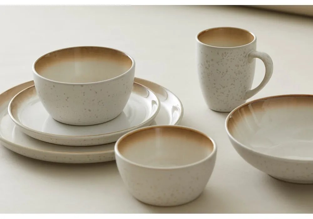 Beżowy kamionkowy talerz ø 27 cm Gastro Cream – Bitz