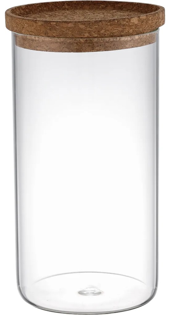 4Home Szklany pojemnik do żywności z pokrywką Cork, 1000 ml, 1000 ml