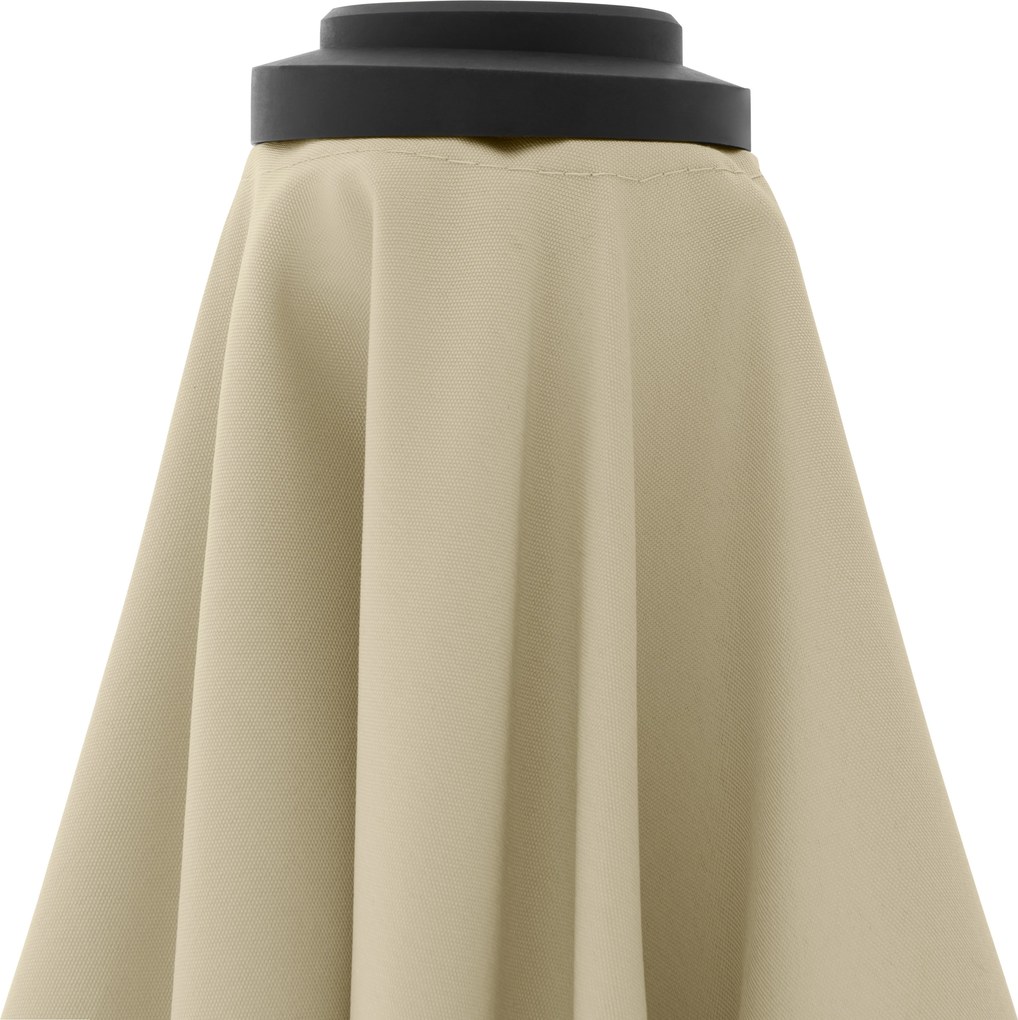 Doppler LIFE jasny parasol ogrodowy 250 x 200 cm beżowy