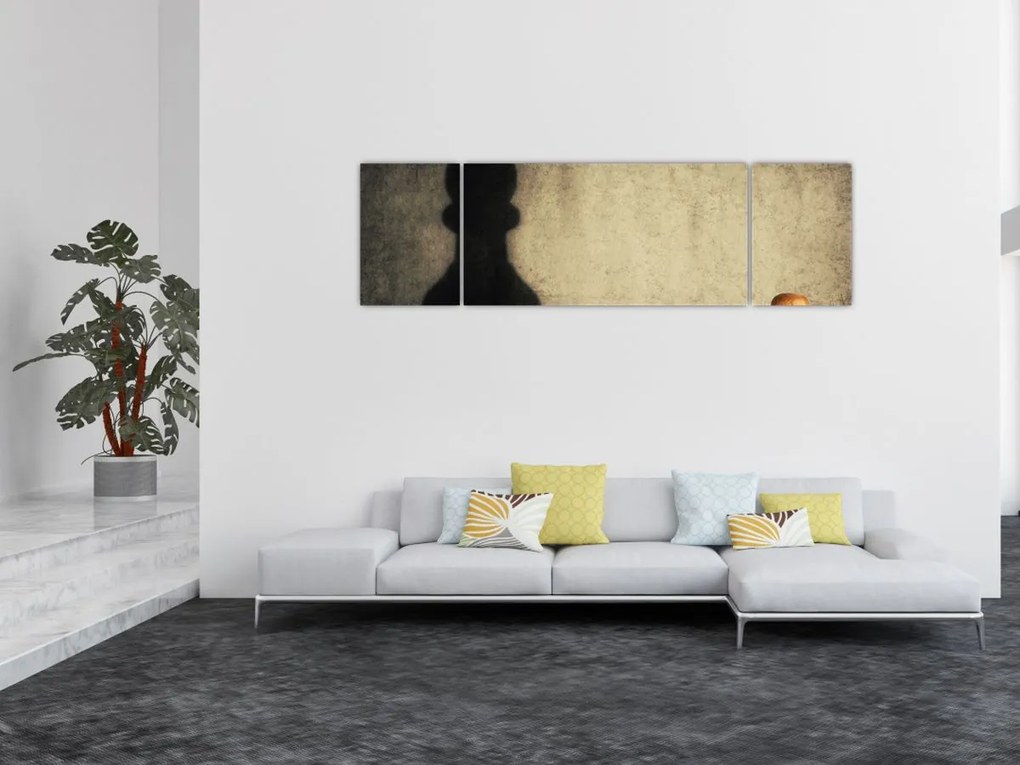 Obraz - Szachy 2 (170x50 cm)