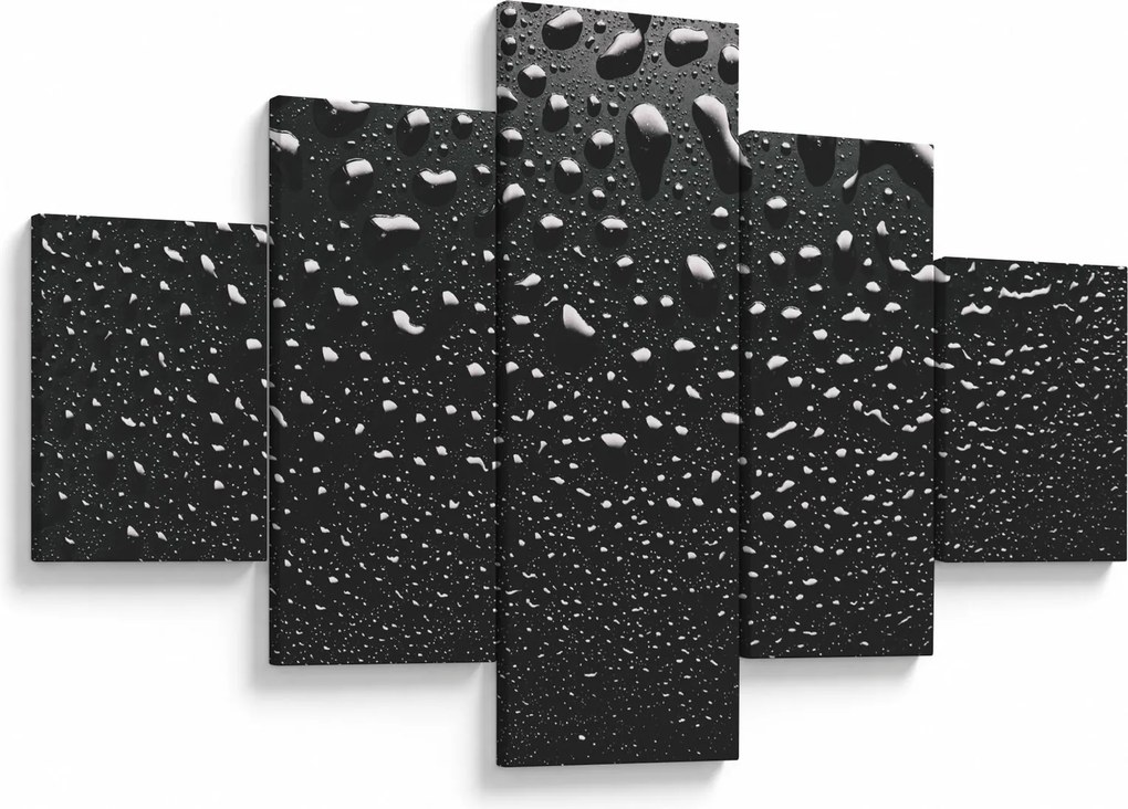 Obraz kropli wody (125x70 cm)