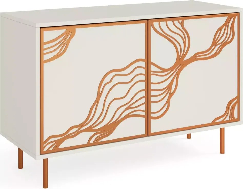 Komoda Gambia 110 cm – nowoczesna, elegancka, glamour