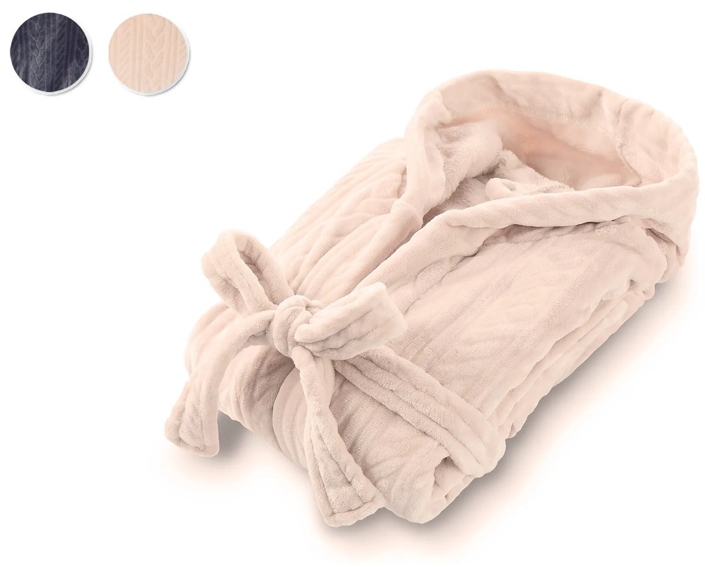 DORMEO WARM HUG HOME ROBE QC1 S beż