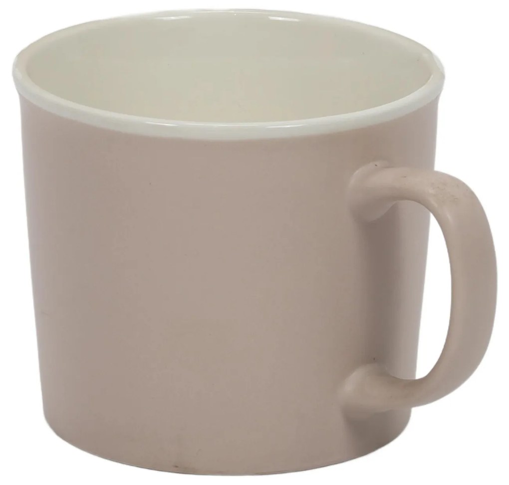Kubek porcelanowy z uchwytem NATURE, 380 ml