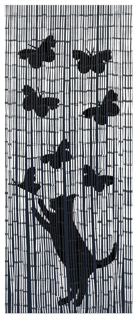 Zasłona bambusowa 90x200 cm