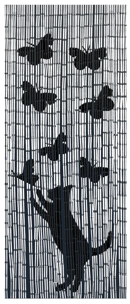Zasłona bambusowa 90x200 cm