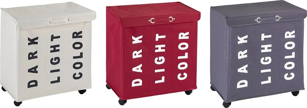 Pojemnik na pranie TRIVO RED - aż 116 litrów, WENKO