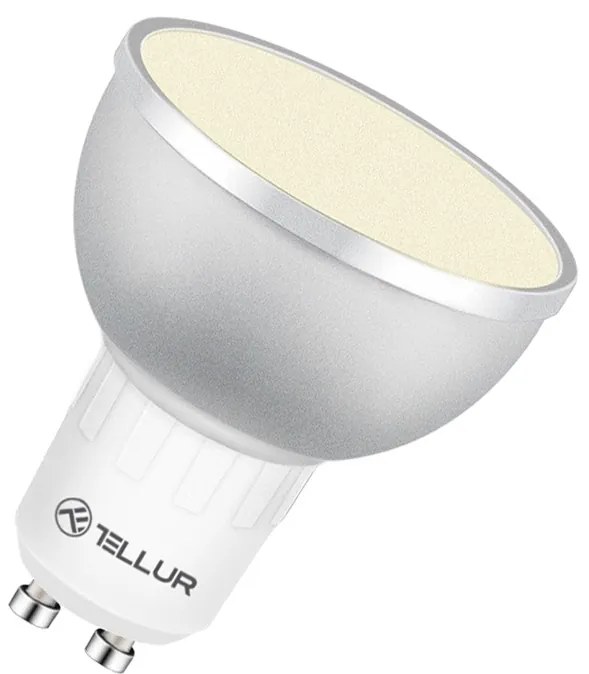 Tellur WiFi Smart żarówka LED GU10, 5 W, ciepła biała