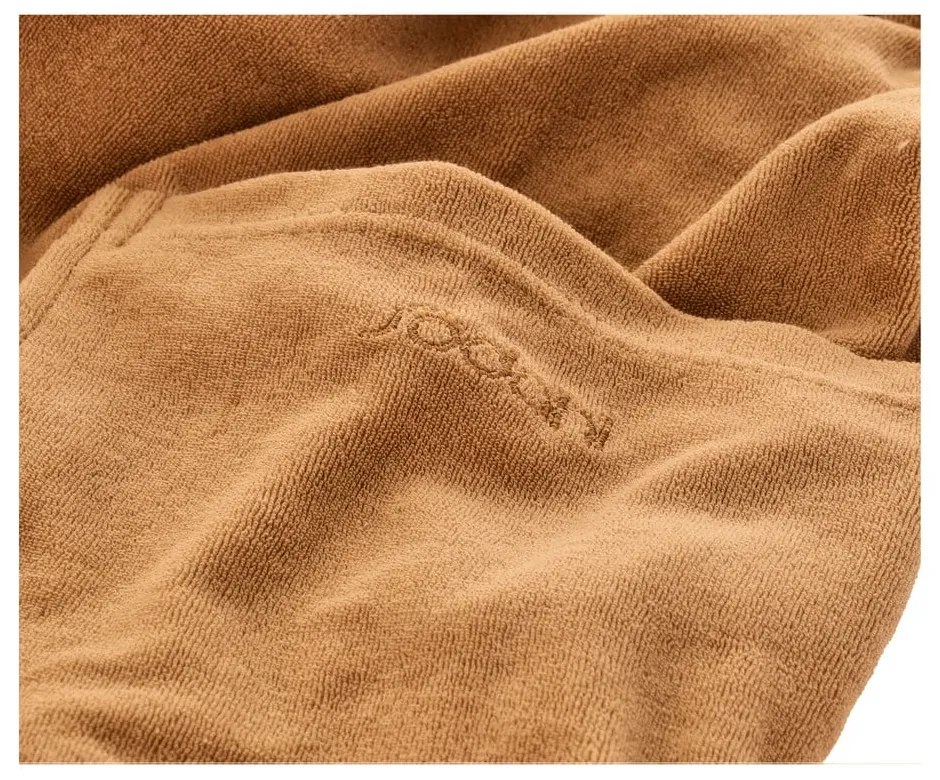 Pomarańczowobrązowy szlafrok w rozmiarze L/XL Cosy – Södahl