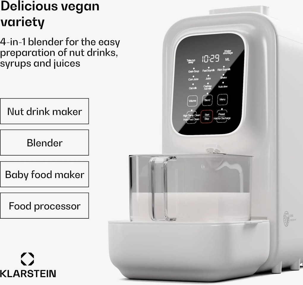 Klarstein Loire 4-w-1 Vegan Drink Maker