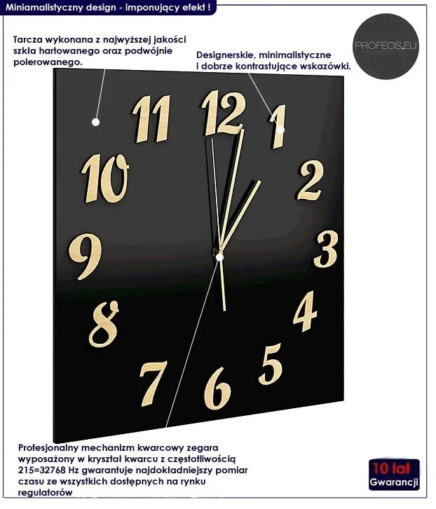 Zegar ścienny N6-H07