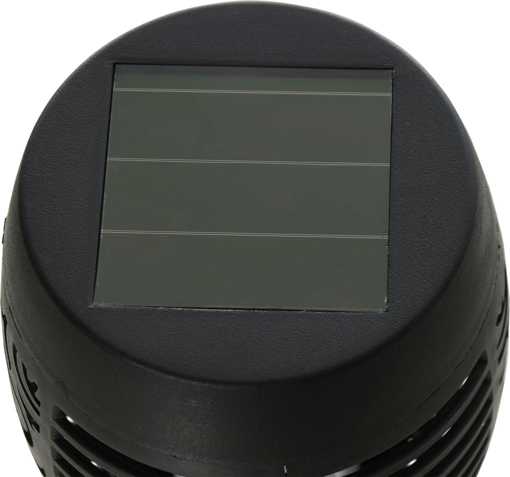 Lampa solarna Outsunny, zestaw 4 lamp do ogrodu, 6–8 godzin światła, IP44, wodoodporna