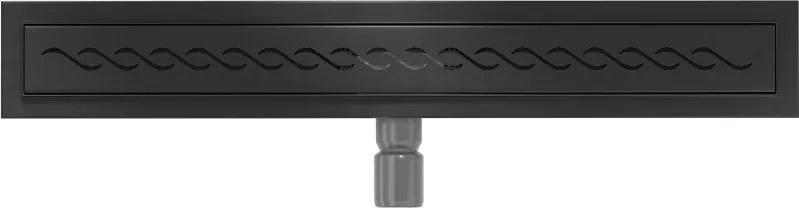 Mexen Flat M18 odpływ liniowy 70 cm, czarny - 1723070-15